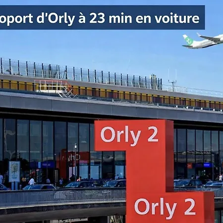 T2 Evry Centre - Proche De Orly Et Paris Lejlighed *