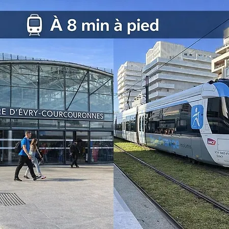 T2 Evry Centre - Proche De Orly Et Paris Lejlighed Courcouronnes